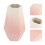 Pink Ceramic Vase Decorative Desktop Flower Container for Home 4