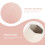 Pink Ceramic Vase Decorative Desktop Flower Container for Home 8