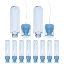 10Pcs Sky-Blue Travel Mist Spray Bottles Petg Fine Mist Face Atomizer