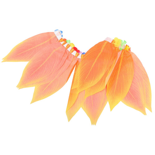 Simulation Blatt Rock Bühnenrock Seidenstoff Für Kinder