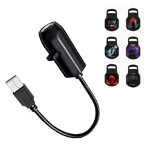 Halloween Projector Light USB Powered with 6 Scene Modes, LED Halloween Decorations, Adjustable Gooseneck