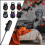 Halloween Projector Light USB Powered with 6 Scene Modes, LED Halloween Decorations, Adjustable Gooseneck 5
