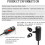 Halloween Projector Light USB Powered with 6 Scene Modes, LED Halloween Decorations, Adjustable Gooseneck 4