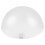 White Plastic Flash Dome Diffuser Soft Light Shade for Photography 1