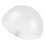 White Plastic Flash Dome Diffuser Soft Light Shade for Photography 10