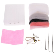 Diy Accessories Wool Felting Kit Assorted Color 1 Set