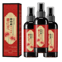 Hair Darkening Spray with Saffron and Herbal Extracts for Gray Coverage and Shine, 3PCS