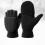 Fingerlose Polarfleece-Handschuhe / Winterfäustlinge 2-in-1  M 7