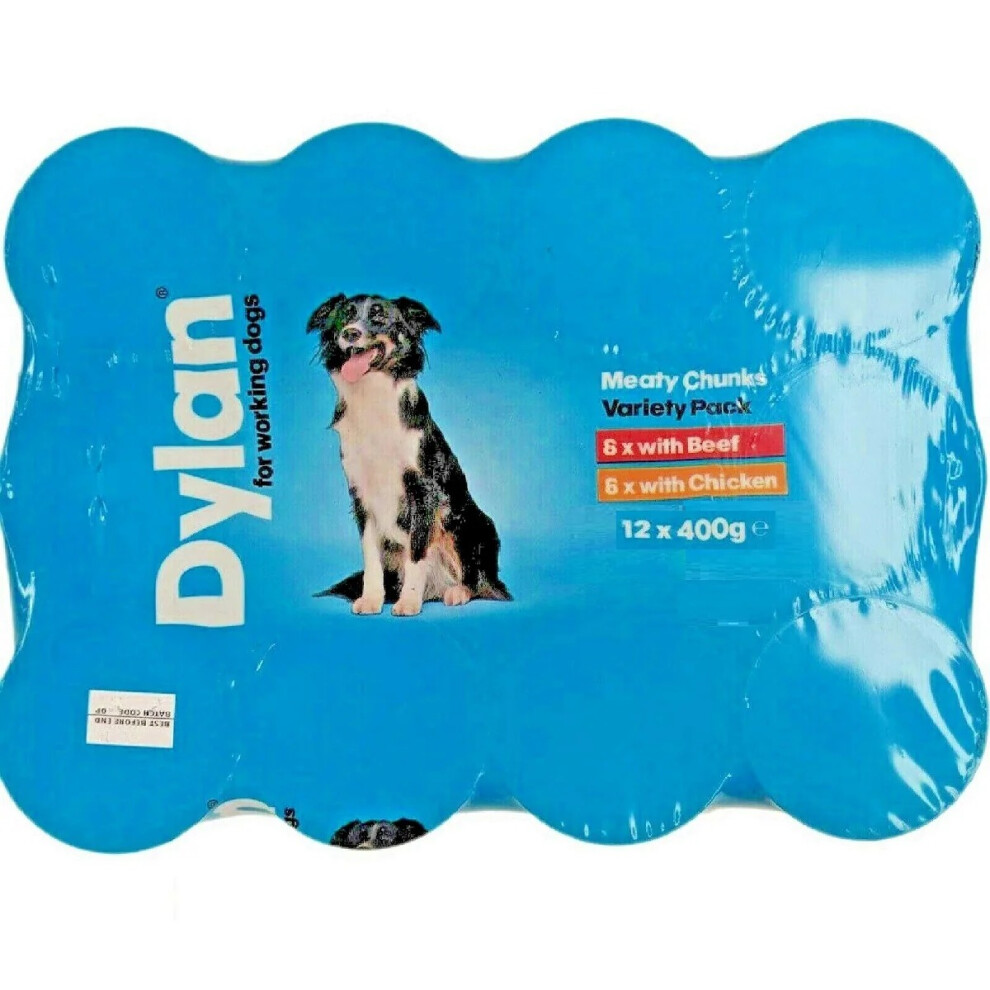 Kennelpak Dylan For Working Dog Variety 400G 12Pack Grain