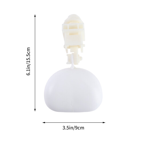 Aquarium Float Valve White Plastic Adjustable Fish Tank Use 1