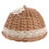 1Pièces Couvre-Aliments En Rotin Panier Rangement Marron Clair 1