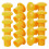 Rebar End Caps For Rebar Processing Plants Yellow 50pcs 9