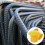 Rebar End Caps For Rebar Processing Plants Yellow 50pcs 10
