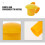 Rebar End Caps For Rebar Processing Plants Yellow 50pcs 7