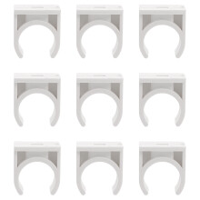 holder talon clamps pipe support durable socket white