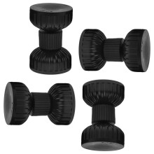 4St Bed Frame Stopper Zwart Plastiek Anti Schuif Hoofdbord Fixeerder