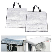 2pcs Outdoor Ac Cover Insulating Cooling For Building Managers