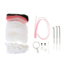 Woolen Craft Kits Handmade Wool Felt White 1 Set