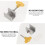 6 Pcs Window Child Lock Safety Adjustable Restrictor Limit Locks 6