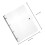 2Pcs Transparent Plastic Binder Notebook Covers for Office and School 2