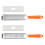 2Pcs Stainless Steel Cheese Orange Multi-Function Kitchen Tool 10