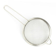 Stainless Steel Oil Strainer Spoon Set with Density Mesh and Long Handle for Frying and Cooking