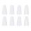 8Pcs 19mm Plastic Window Blind Tassels Cord Pulls for Smooth Operation and Easy Cord Replacement, White 1