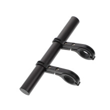 Bike Handlebar Extender Aluminum Extension Bar for Lights and Accessories Road and Mountain Bikes