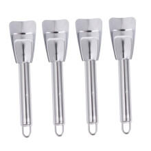 4Pcs Stainless Steel Refrigerator Ice Shovel Set Durable Rust Resistant Freezer Deicing Tools with Hanging Handle