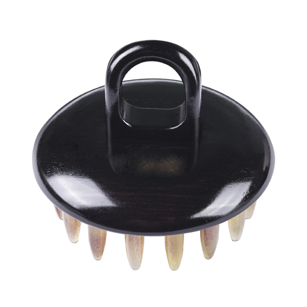 Unisex Wooden Sandalwood Detangling Comb With Ergonomic Grip For Gentle Scalp Massage