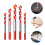 20 Pcs Ceramic Tile Glass Triangle Drill Bits For Wood Concrete 9