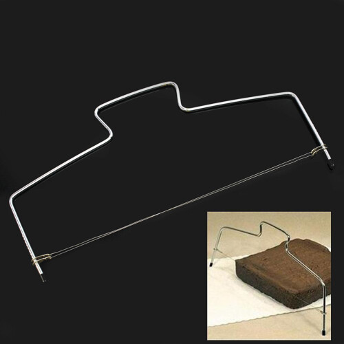 Adjustable Silver Wire Cake Leveler Stainless Steel for Cafe Home 1