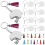 30Sets Handgemaakte Sublimatie Blank Sleutelhangers Mdf Decor 5