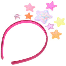 Lady Headband Bridal Star Headwear For Birthdays 1pack
