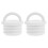 Businesses Mop Bucket Drain Plugs White 2pcs 1