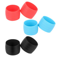 3Paren Fietshandlebar Tape Fixed Rings in Siliconen, Anti-Slip Grip
