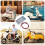 1pc Battery Indicator Plastic Lithium Battery Indicator Light 9