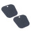 10pcs 10 inch plastic boot stretchers black shoe shape holders 7