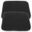 2Pcs Black Microfiber Bowling Towel Compact Polishing Ball Pad 6