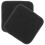 2Pcs Black Microfiber Bowling Towel Compact Polishing Ball Pad 7