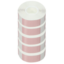 5 Rolls Express Label Address Thermal Stickers Adhesive Pink