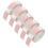 5 Rolls Express Label Address Thermal Stickers Adhesive Pink 2