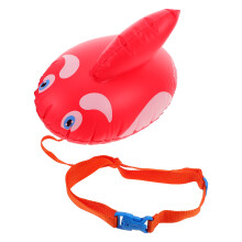 Red PVC Swim Float Adults Portable Safety Buoy for Wild Swimming
