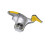 Multi Color Auto Tire Disassembling Tool Cast Steel Push-Out Head 8