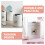 Press Type Trash Can Garbage Mini Multi-Functional 10