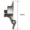 Multi Color Auto Tire Disassembling Tool Cast Steel Push-Out Head 2