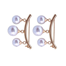 2 Pcs Wedding Lapel Pin Brooches For Women Clothes Accessory Pearl