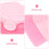 2Pcs Portable Pink Foundation Brushes Soft Bristle Makeup Applicator 7