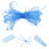 Blue Yarn Cord Mesh Tubes Durable Polyester for Jewelry Making 9