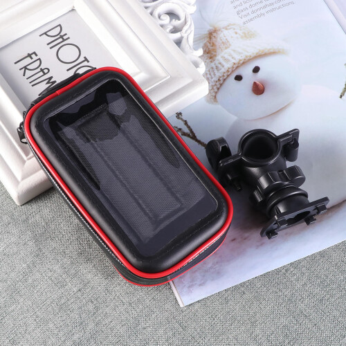 1Sac Noir Étanche Sacoche Mobile Cyclisme 2